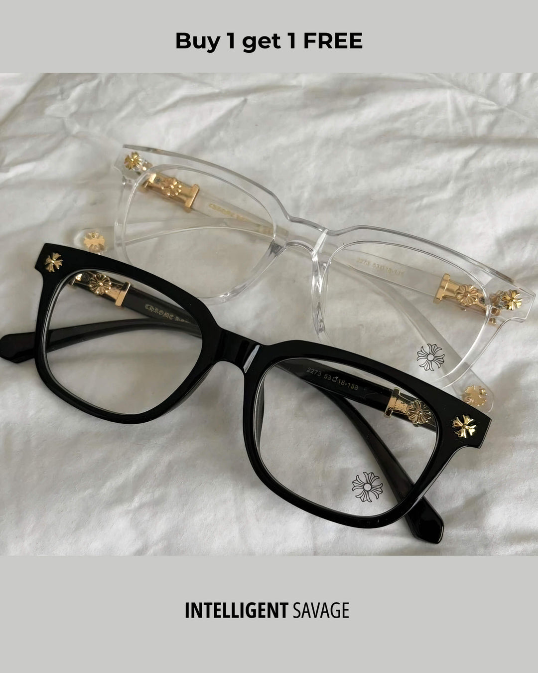 Intelligent Savage™ - Chrome Glasses