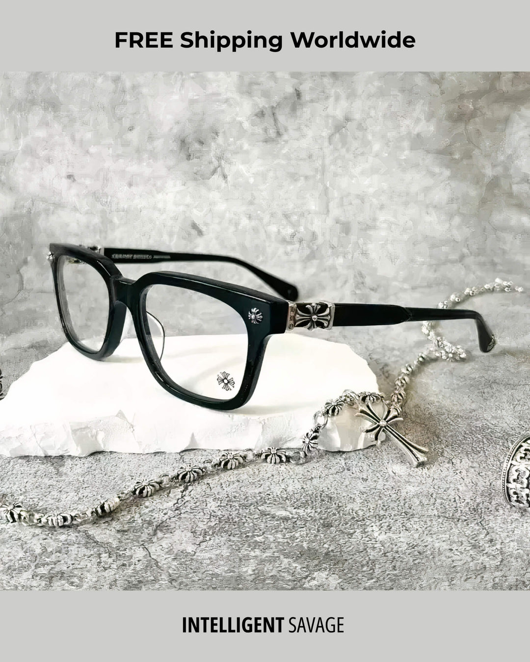 Intelligent Savage™ - Chrome Glasses